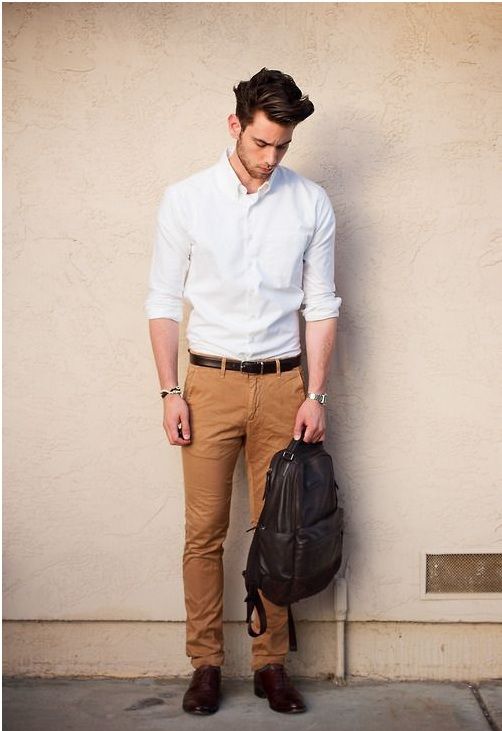 Casual White Shirt Combinations: Best 21 style tips for Men in 2019