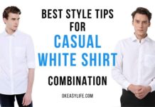 Best 21 Style Tips for Casual White Shirt Combination casual white shirts