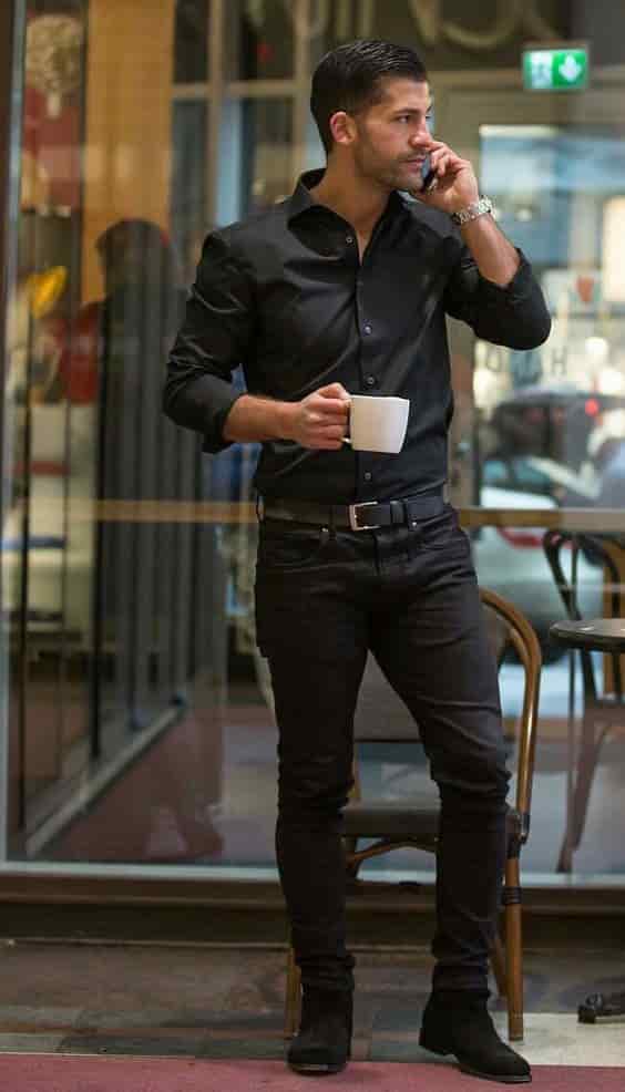 Black Shirt Combinations: Best 12 Style