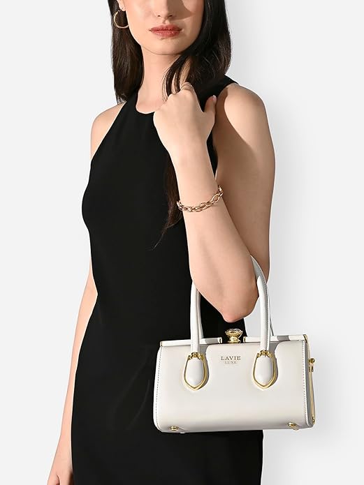 Top 30+ Unique Birthday Gift Ideas for Her You Shouldn’t Miss 5 Lavie Luxe Women's Dazzem Frame Satchel Handbag