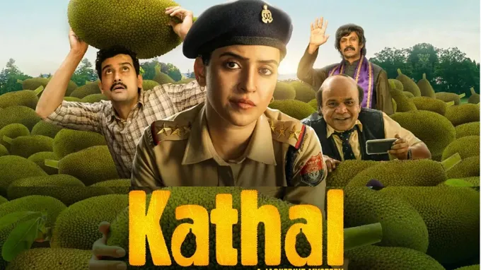 Top 10 Best Bollywood Comedy Movies Netflix (List of Best) 4 kathal movie